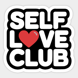 Self Love Club Sticker